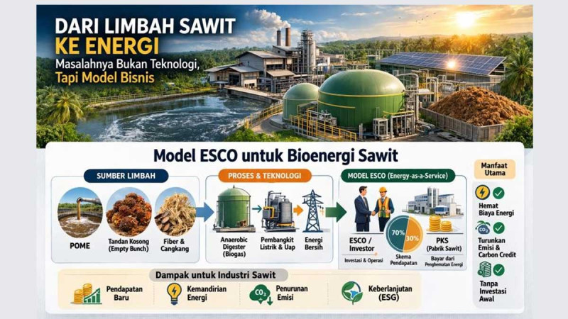 From Palm Waste to Energy: The Challenge Lies Not in Technology, But in Business Models