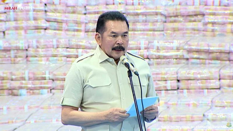 Attorney General Hands Over Rp11.42 Trillion to State Treasury, Satgas PKH Recovers Rp371.10 Trillion in Assets