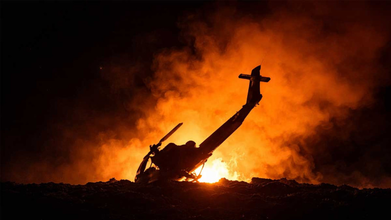 Helicopter PK-CFX Carrying KPN Plantation COO Crashes in Sekadau, 8 People Reported On Board