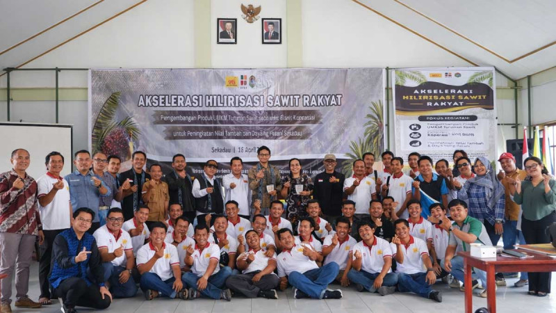 SPKS and BPDP Boost Smallholder Palm Oil Downstreaming in Sekadau