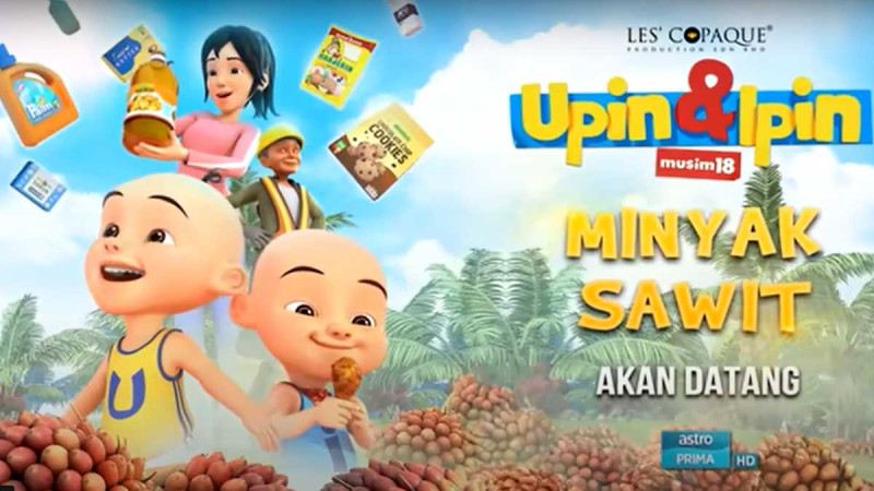 Upin & Ipin Special Episode About Palm Oil Reaches 6 Million Views on YouTube