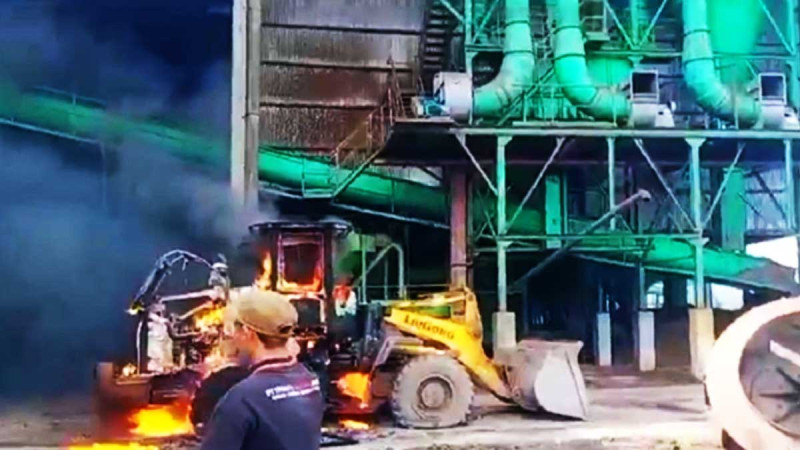 The Mill of PT WHS Was in Flame: Not to Purchase Stolen FFB