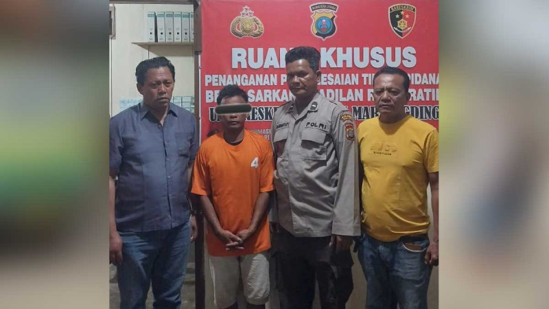 North Sumatra Police Arrest Palm Oil Thief, 46 Bunches Seized as Evidence