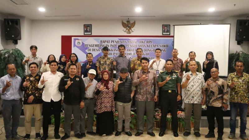 West Sulawesi Environmental Agency Holds Amdal Assessment Meeting for PT Mitra Andalan Sawit