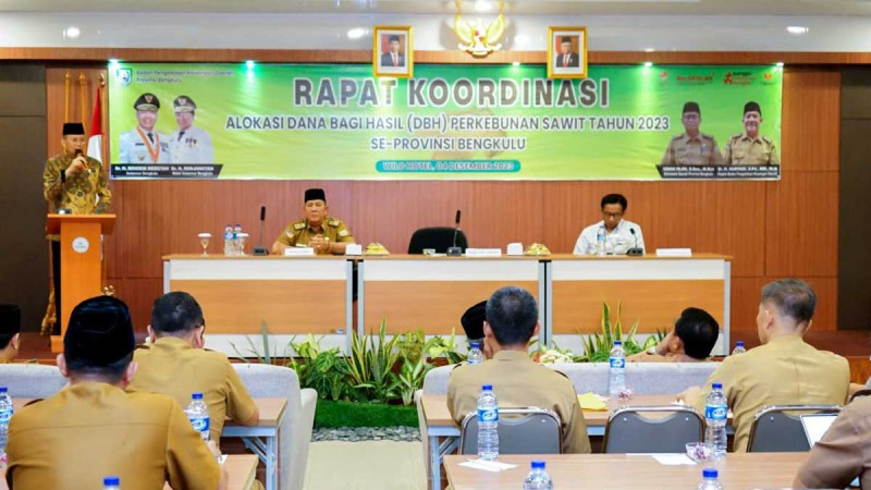 Bengkulu Discussed the 2023 Palm Oil Profit Sharing: One Would Get Data about Smallholders