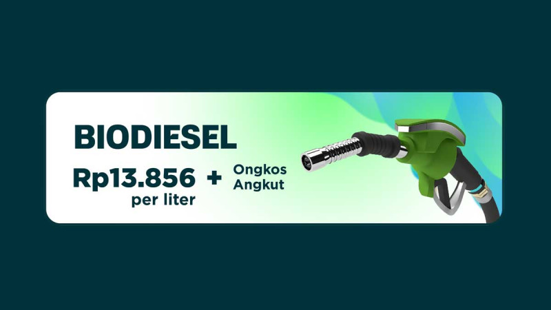 Indonesia Sets February 2026 Biodiesel Market Index Price at Rp13,856 per Liter