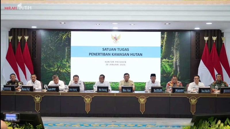 Prabowo Revokes 28 Companies’ Licenses, Task Force Says Move Followed Hydrometeorological Disaster Audit