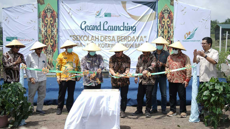 Bumitama Expands “Sekolah Desa Berdaya” to Central Kalimantan, Strengthening Village Resilience Ahead of Plasma Replanting
