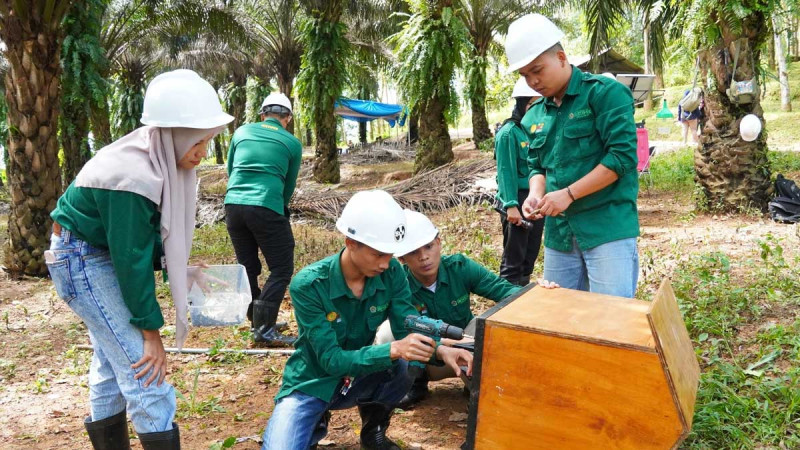 INSTIPER Students Trained in Palm Oil Plantations and Factories: Addressing Industry Challenges from the Classroom