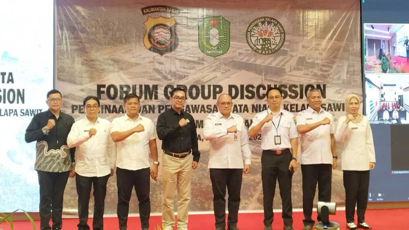 West Kalimantan Government and GAPKI Hold FGD to Promote Fair Palm Oil Trade