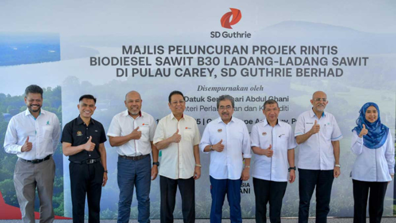 Guthrie Launches B30 Biodiesel Pilot Project on Carey Island