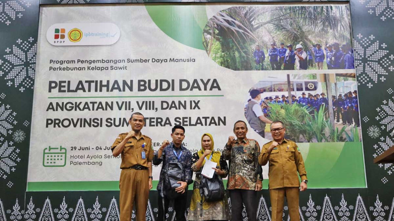 BPDP and IPB Training Strengthen Oil Palm Growers' Skills Through GAP-Based Cultivation Program in South Sumatra