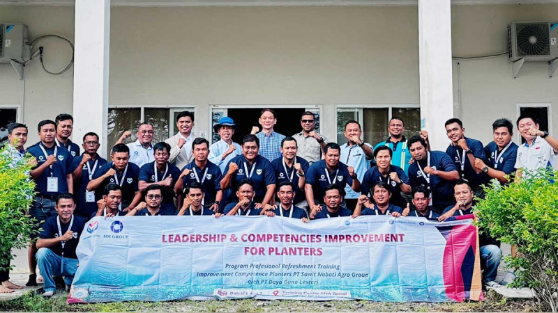 PT Sawit Nabati Agro – IOI Groupand PT Daya Guna Lestari Conducted Leadership and Competence Improvement for Planters Training