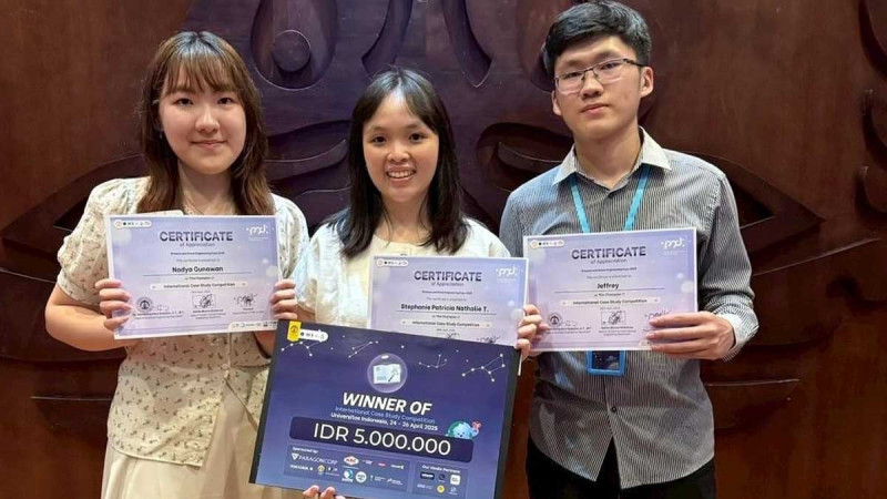 ITB Students Transform Palm Oil Waste into Innovative Solutions, Winning World Championship