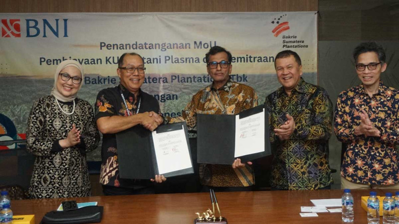 BSP and BNI Sign MoU for Palm Oil Replanting Financing, Strengthening National Food and Energy Security