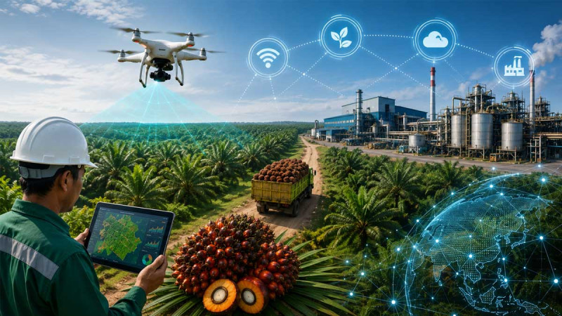 Palm Oil 4.0: Digital Transformation Connects Plantations to Processing Mills
