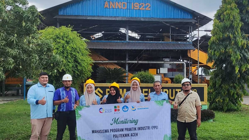 Aceh Polytechnic Monitors Palm Oil Scholarship Students at PT Socfin Indonesia
