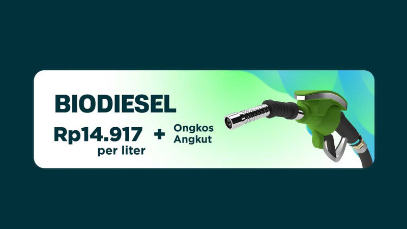 Indonesia Sets May 2026 Biodiesel Market Index Price at Rp 14,917 per Liter