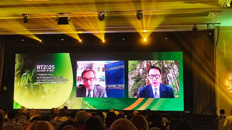 RT2025: Indonesian Vice Foreign Minister, Arif Havas Oegroseno, Supports Sustainable Palm Oil Trade