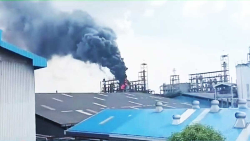The Fire in Palm Oil Mill of Musim Mas in Deli Serdang: Made The People Panic