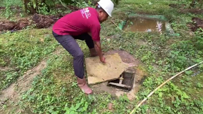 KUD Tri Daya Builds Bore Wells to Support Sustainable Palm Oil in East Kotawaringin