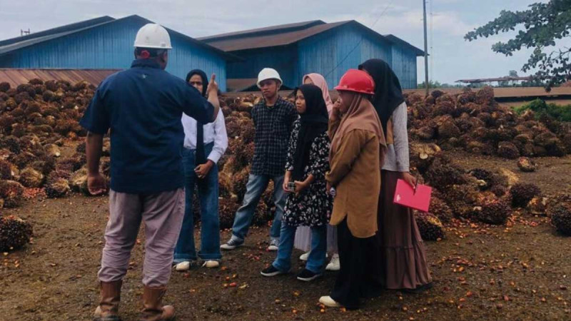 UTU Industrial Engineering Students Visit Aceh Seujahtera Palm Oil Mill: Strengthening Project-Based Learning