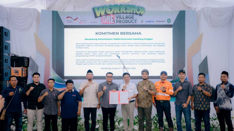 OVOP Workshop in Kembang Janggut Strengthens Local MSMEs and Community-Based Industry