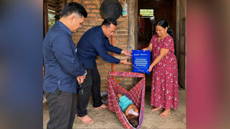 Agrinas Palma Nusantara Provides Nutrition Assistance to 200 Beneficiaries in Rokan Hulu