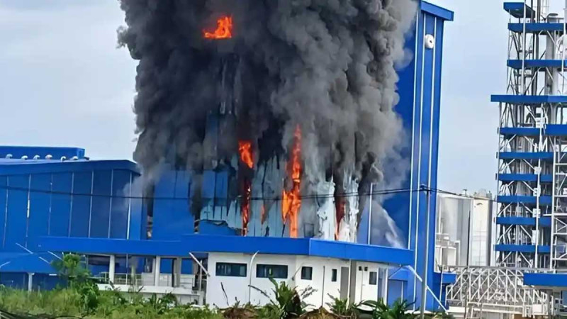 Three Workers Killed in PT Evyap Factory Fire in Sei Mangkei