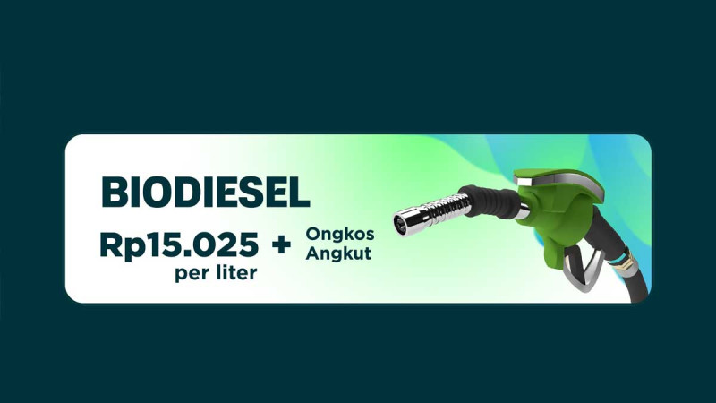 Indonesia’s Biodiesel HIP Rises to Rp15,025 per Liter in September 2026